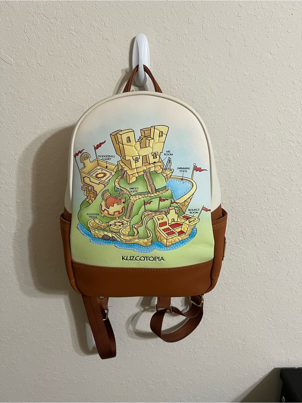 Kuzcotopia Illustrated Mini Backpack